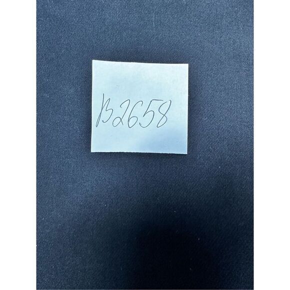 La Redoute Wonen’s Wide Legs Dress Pants Gold Button Trim Sz 12 Black See Notes - Picture 16 of 16